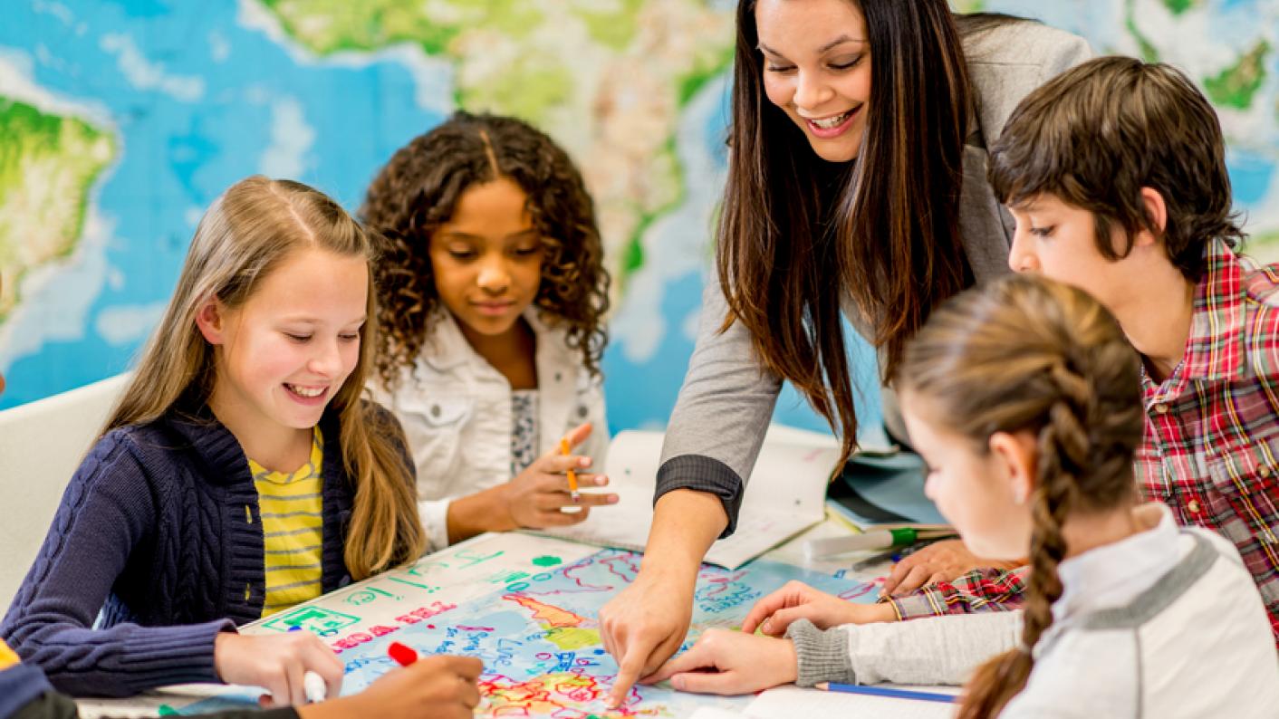 Children in Classroom